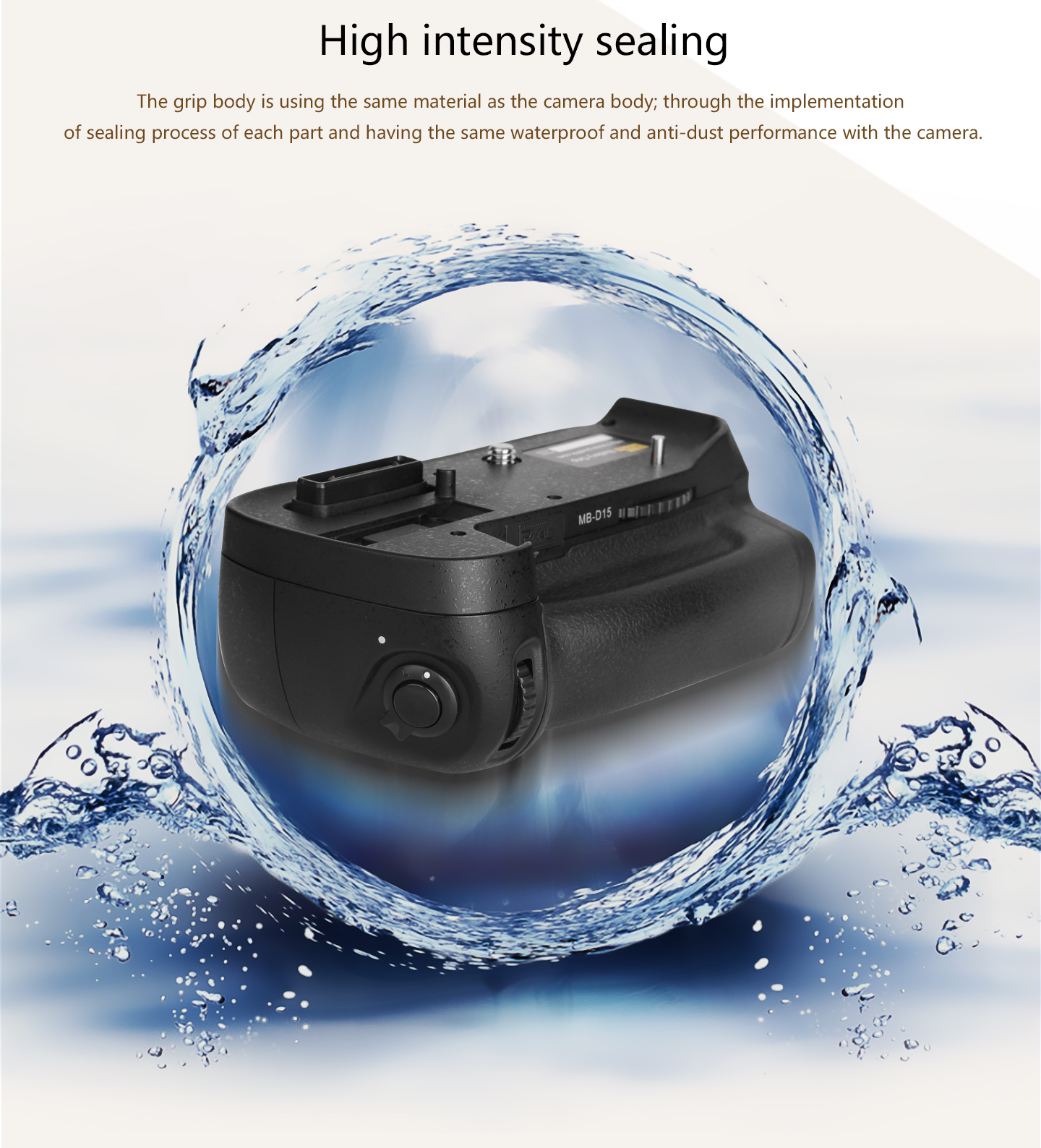 Pixel battery grip D15 for Nikon D7100/D7200