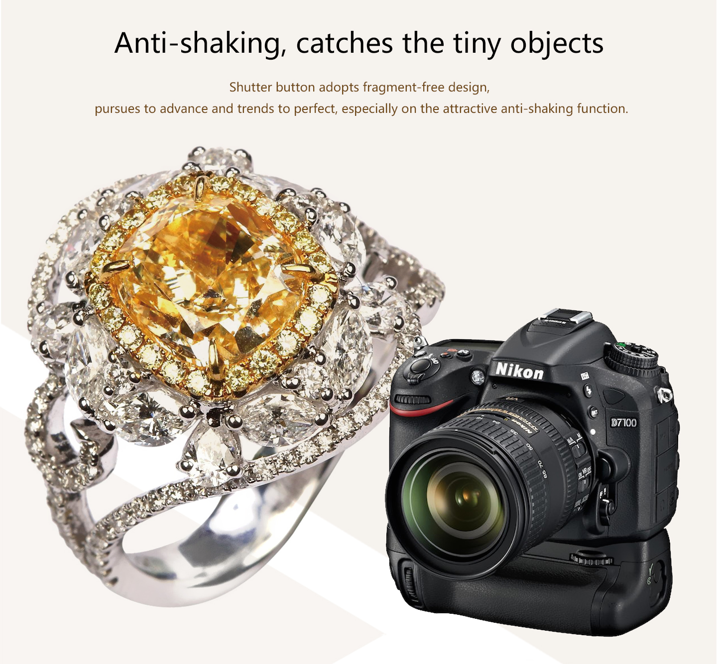 Pixel battery grip D15 for Nikon D7100/D7200