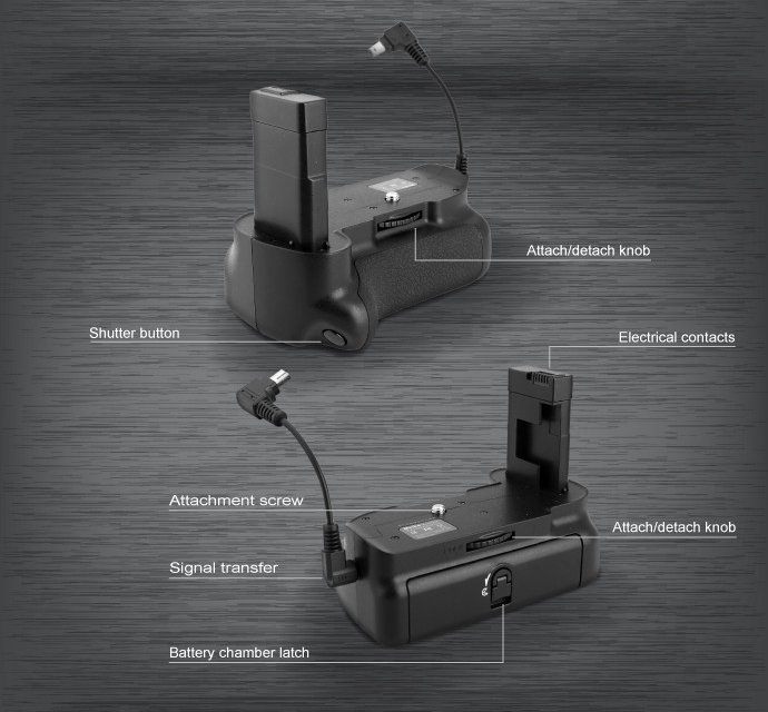 Meike battery grip D51 for Nikon D5100/D5200