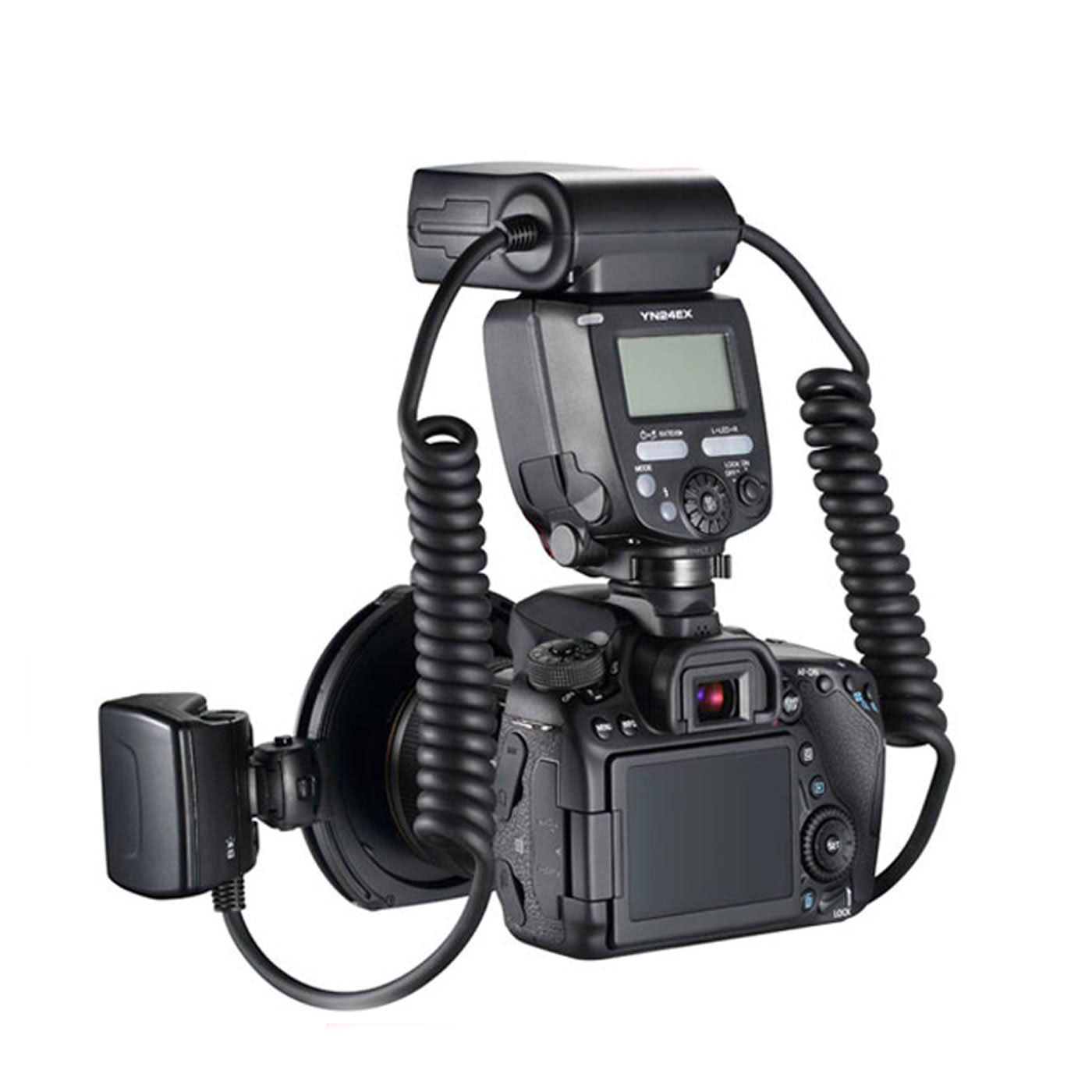 Yongnuo YN-24EX TTL Macro Twin Lite Flash for Canon