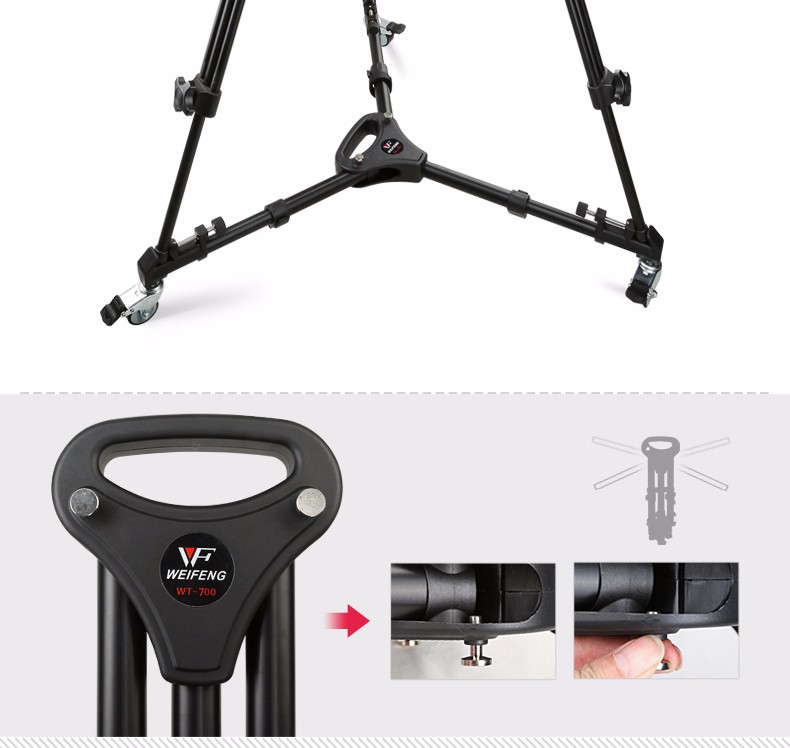 Weifeng Tripod Trolley - WT-700