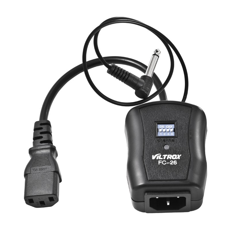 VILTROX FC-26 Studio Light Flash Trigger with Transmitter Receiver