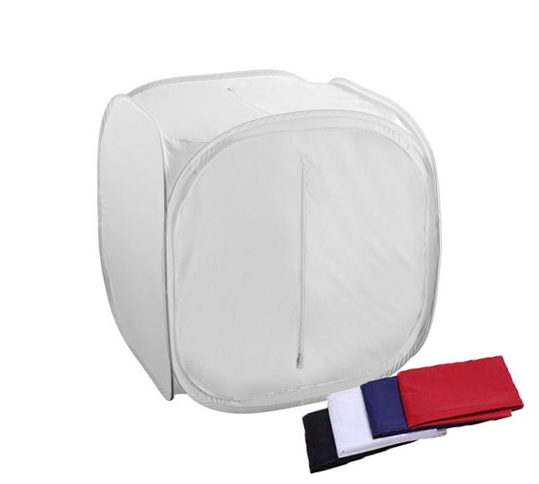 General photo Studio soft box light tent cube softbox 4x Background cloths 60cm (60)