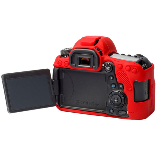 easyCover Silicone Protection Cover for Canon 6D Mark II (Red)