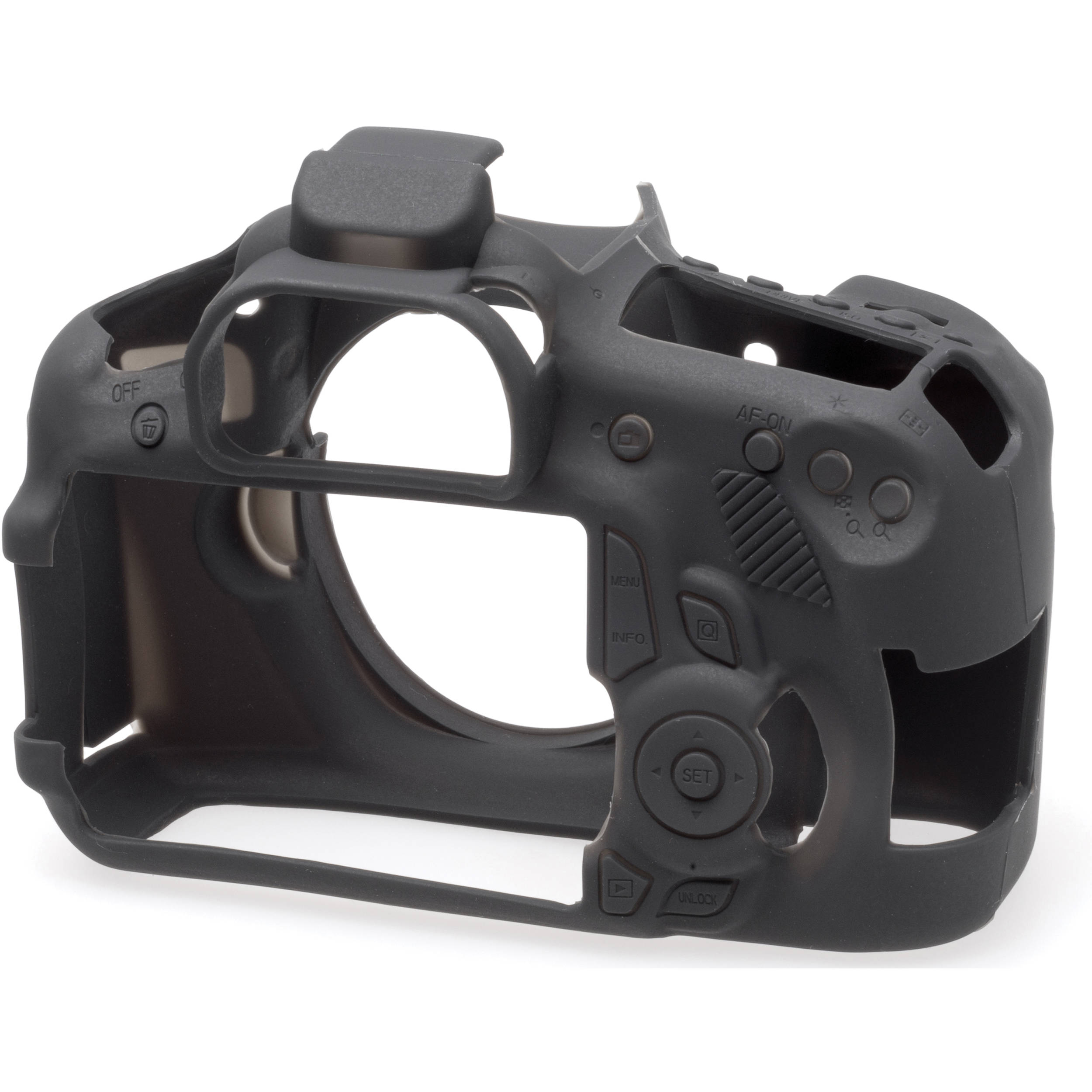 easyCover Silicone Protection Cover for Canon EOS 60D (Black)