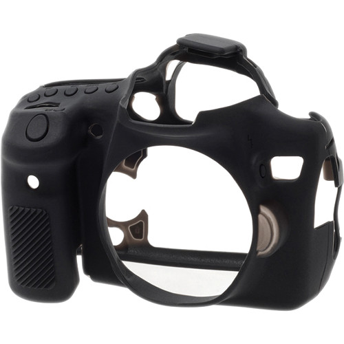 easyCover Silicone Protection Cover for Canon EOS 70D (Black)