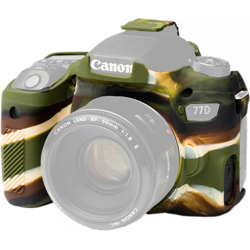 easyCover Silicone Protection Cover for Canon EOS 77D (Green)