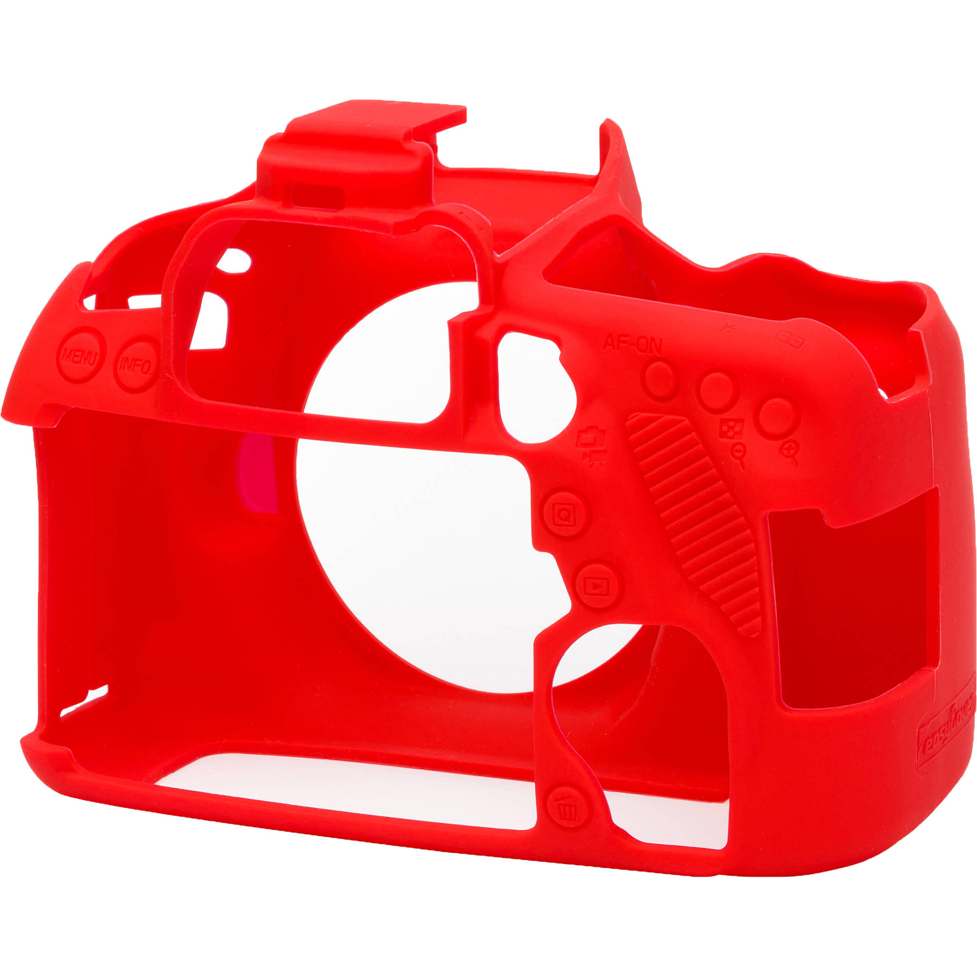 easyCover Silicone Protection Cover for Canon EOS 80D (Red)