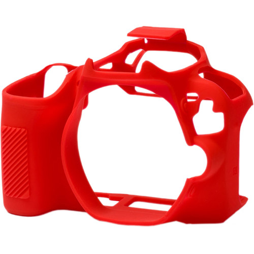 easyCover Silicone Protection Cover for Canon 200D/250D (Red)