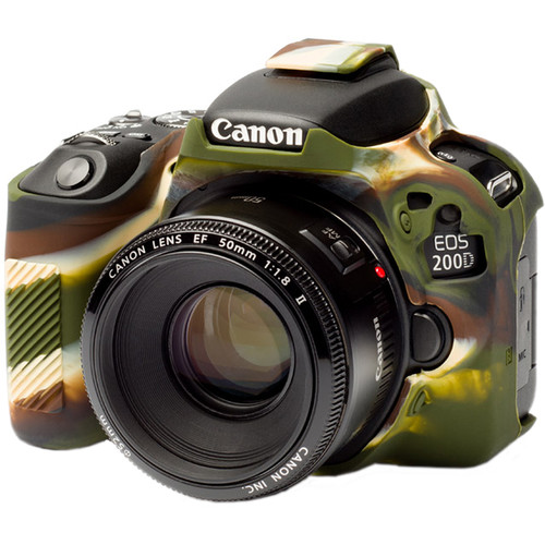 easyCover Silicone Protection Cover for Canon 200D/250D (Green)
