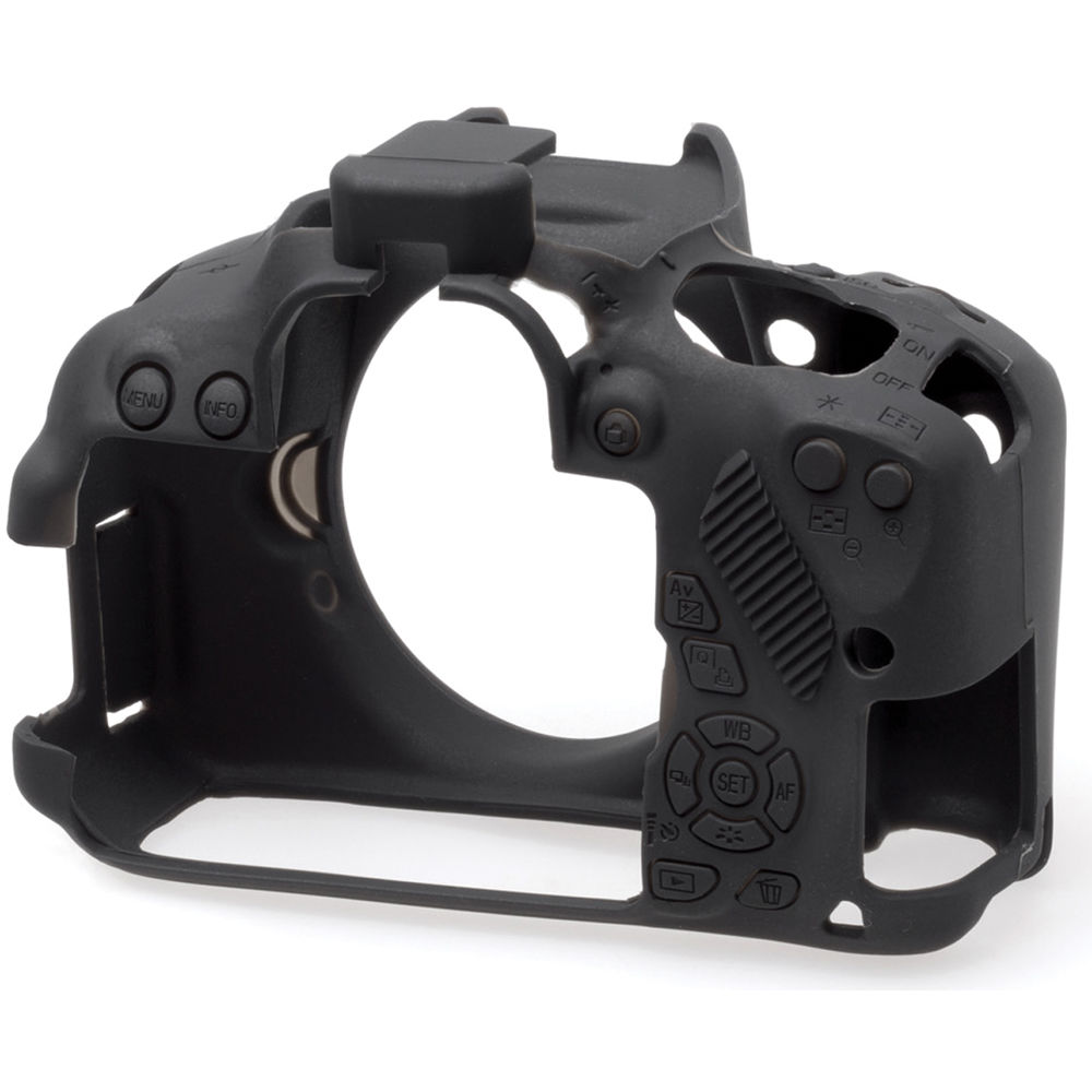 easyCover Silicone Protection Cover for Canon EOS 650D/700D (Black)