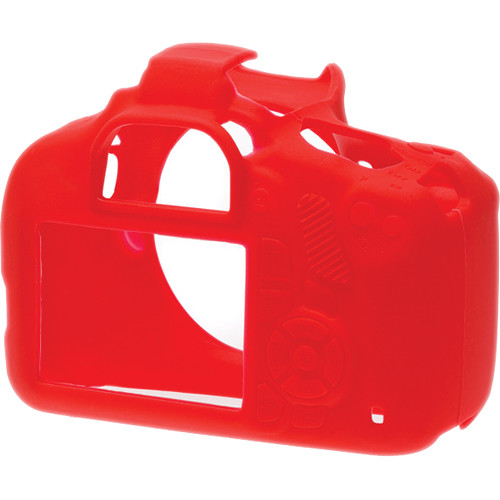 asyCover Silicone Protection Cover for Canon EOS Rebel 1200D (IndianRed)