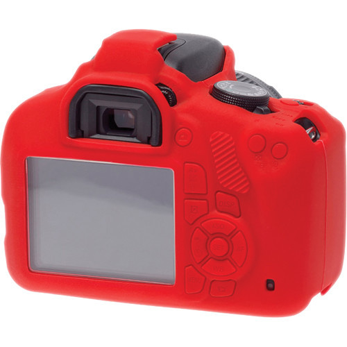 asyCover Silicone Protection Cover for Canon EOS Rebel 1200D (IndianRed)
