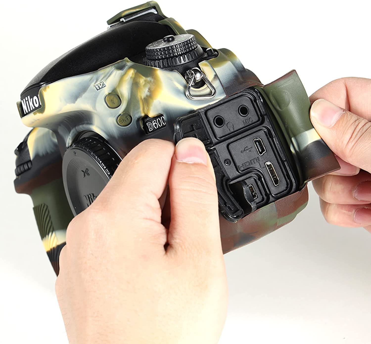 easyCover Silicone Protection Cover for Nikon D600 and D610 (Green)