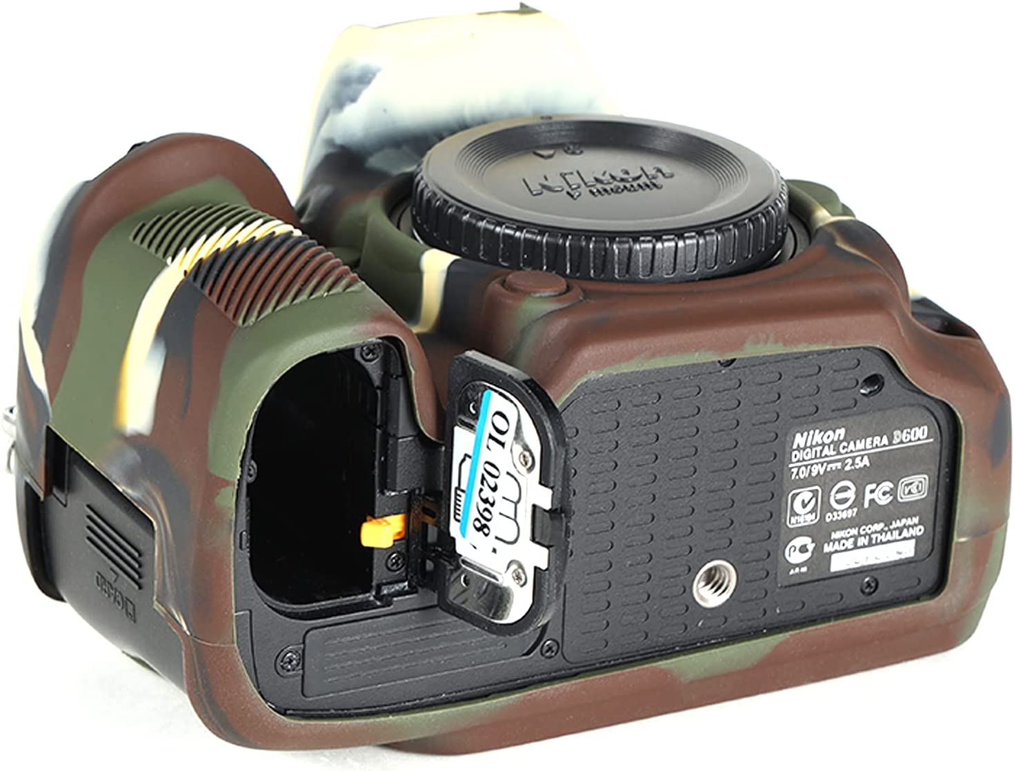 easyCover Silicone Protection Cover for Nikon D600 and D610 (Green)