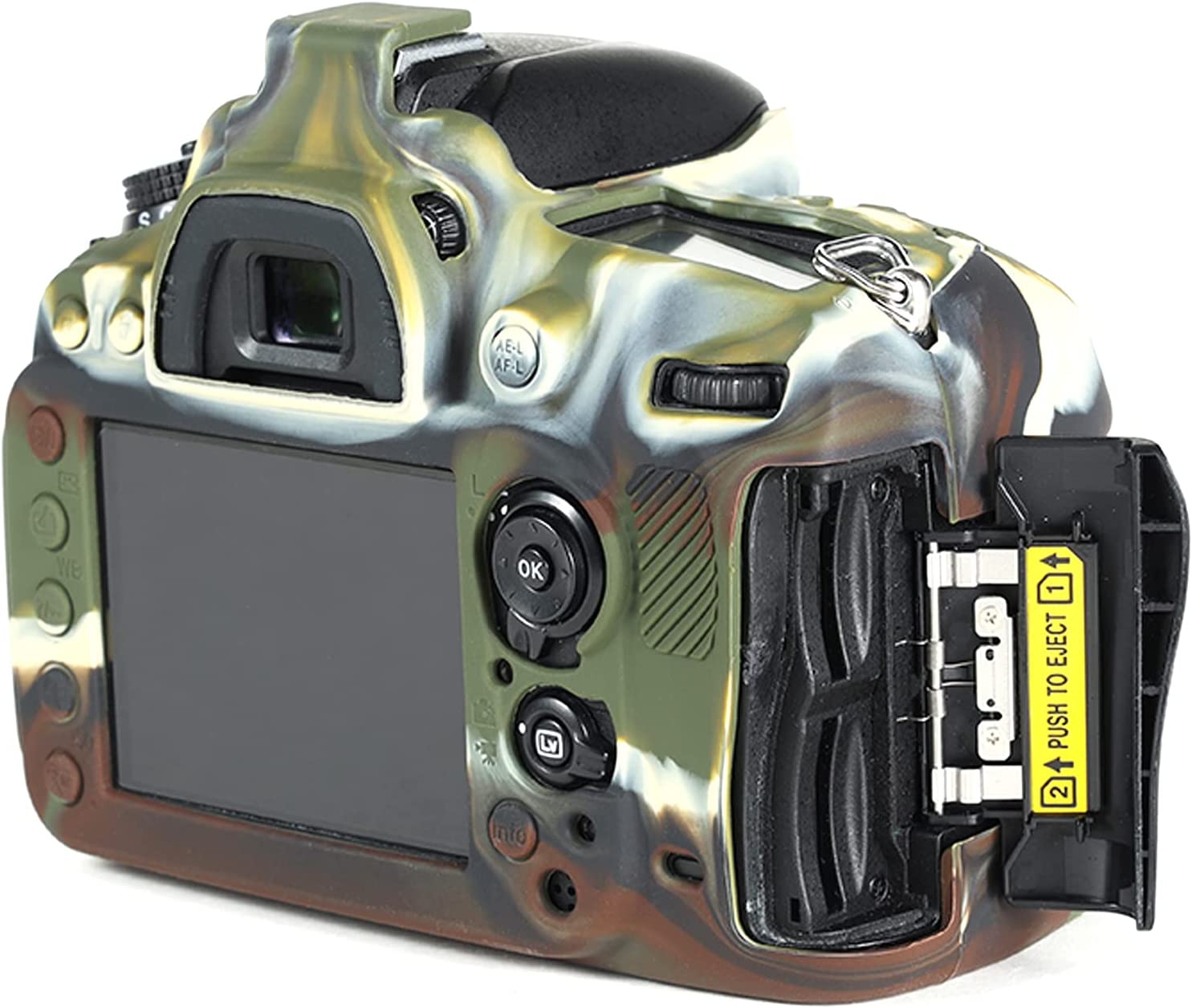 easyCover Silicone Protection Cover for Nikon D600 and D610 (Green)