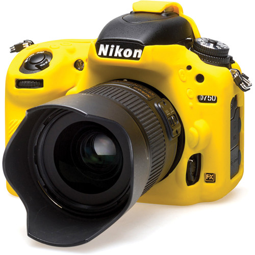 easyCover Silicone Protection Cover for Nikon D750 (Yellow)