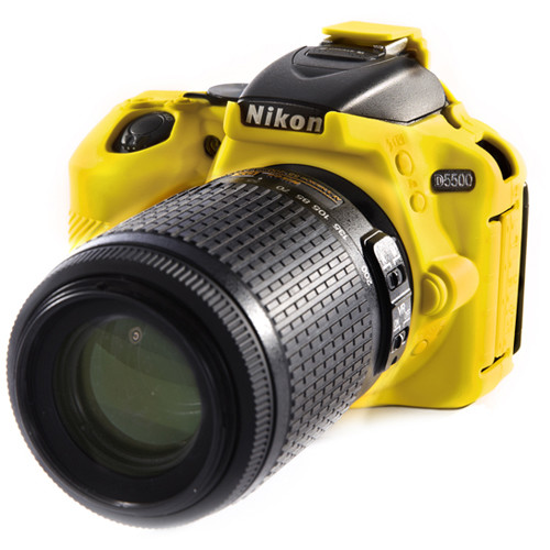 easyCover Silicone Protection Cover for Nikon D5500 and D5600 (Yellow)