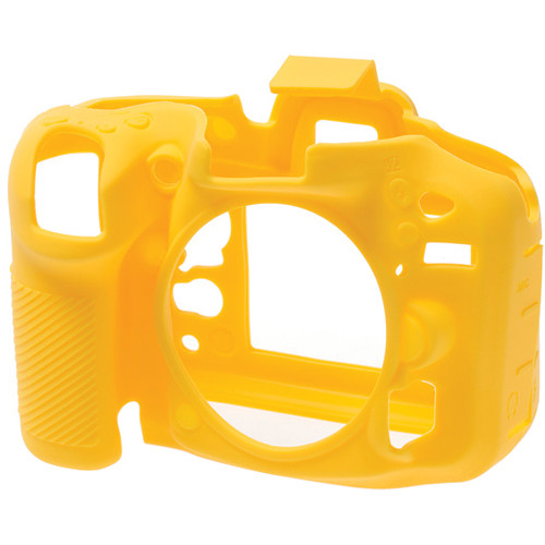 easyCover Silicone Protection Cover for Nikon D7100 and D7200 (Yellow)