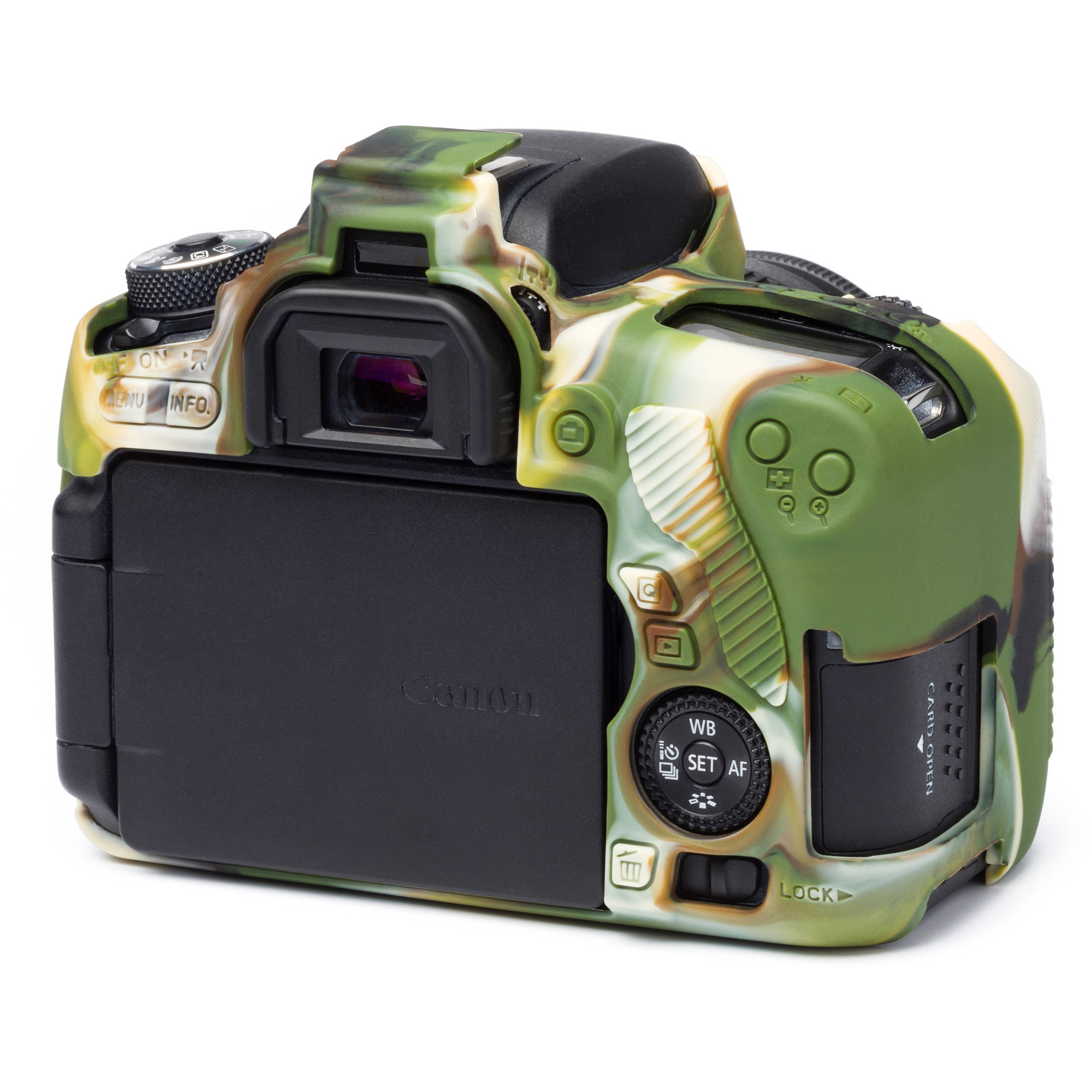 easyCover Silicone Protection Cover for Canon EOS 760D (Green)