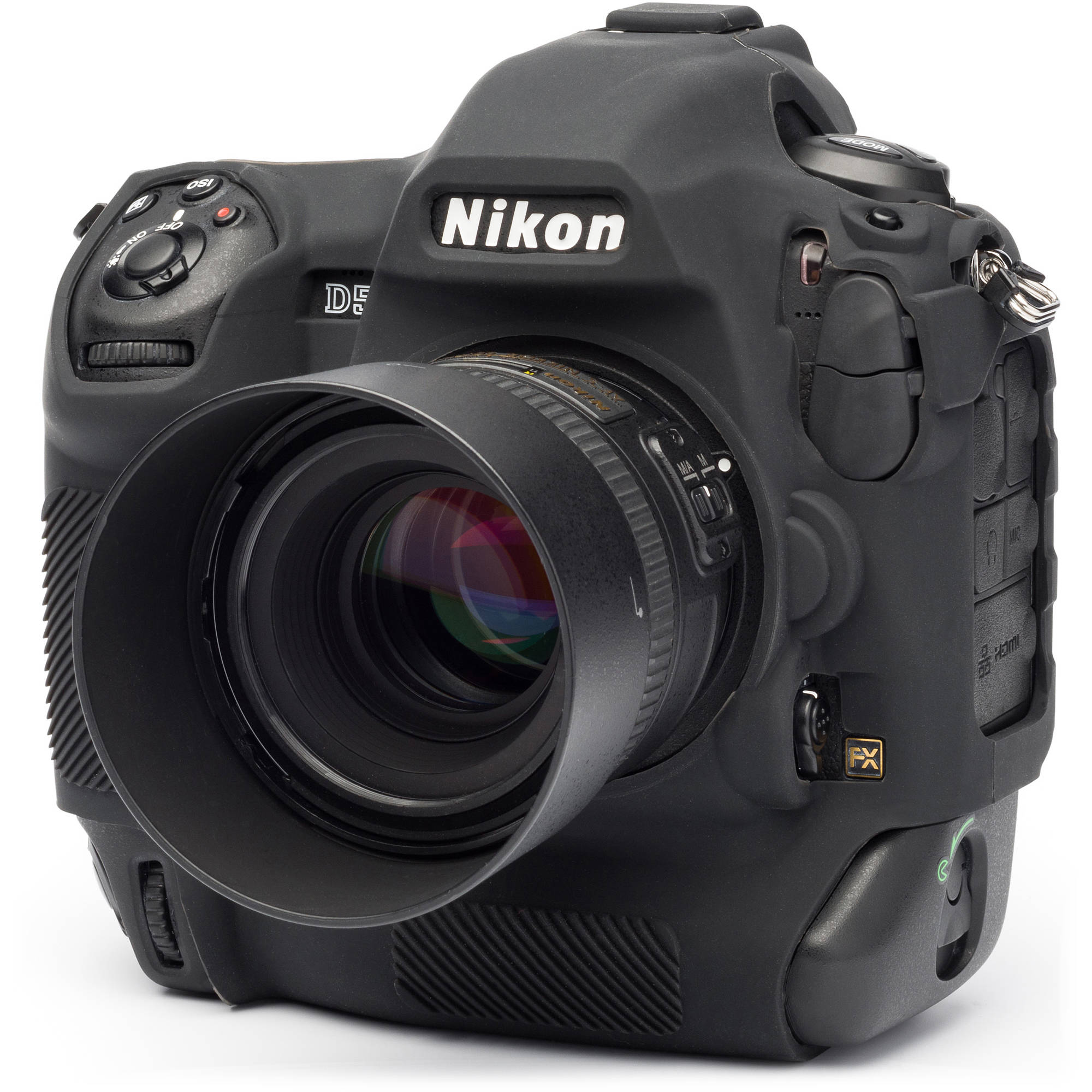 easyCover Silicon Protection Cover for Nikon D5 (Black)
