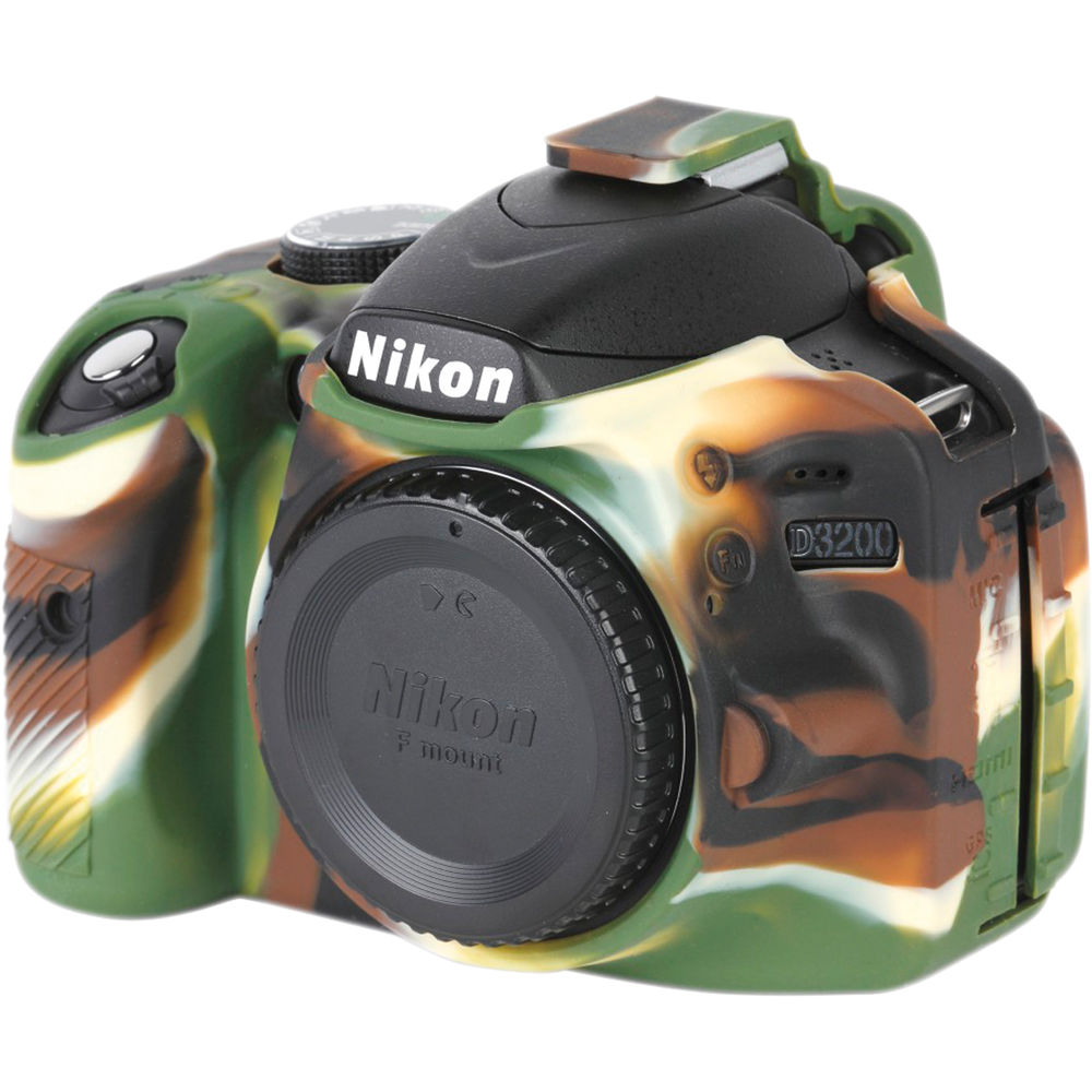 easyCover Silicone Protection Cover for Nikon D3200 (Green)