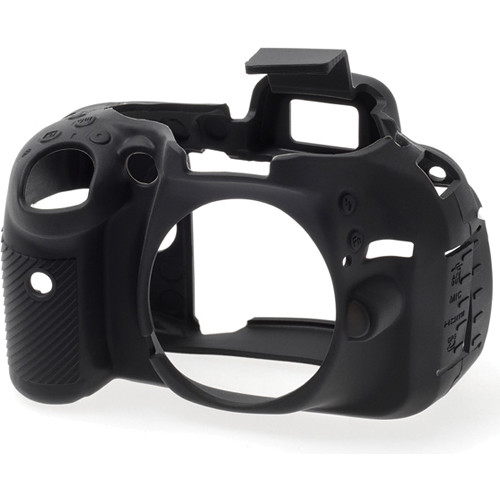 easyCover Silicone Protection Cover for Nikon D5200 (Black)