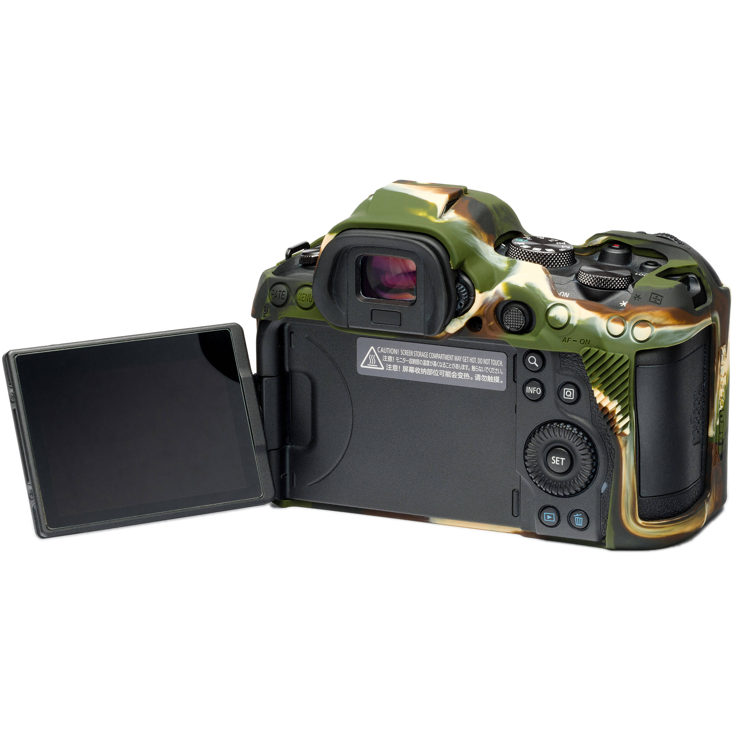 easyCover Silicone Protection Cover for Canon R5 & R6 (Green)