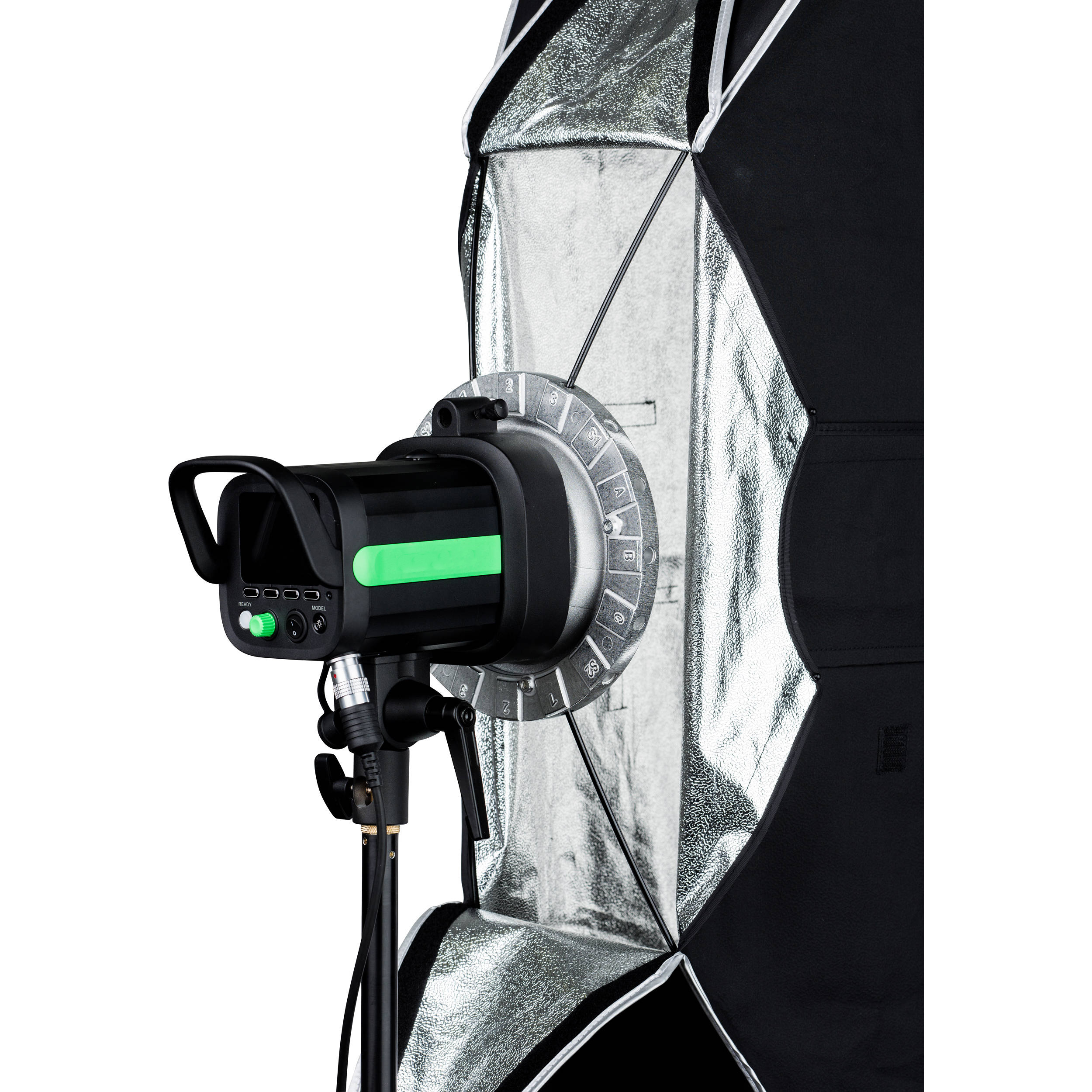 General easy open Strip softbox with grid and Bowens 160*35cm