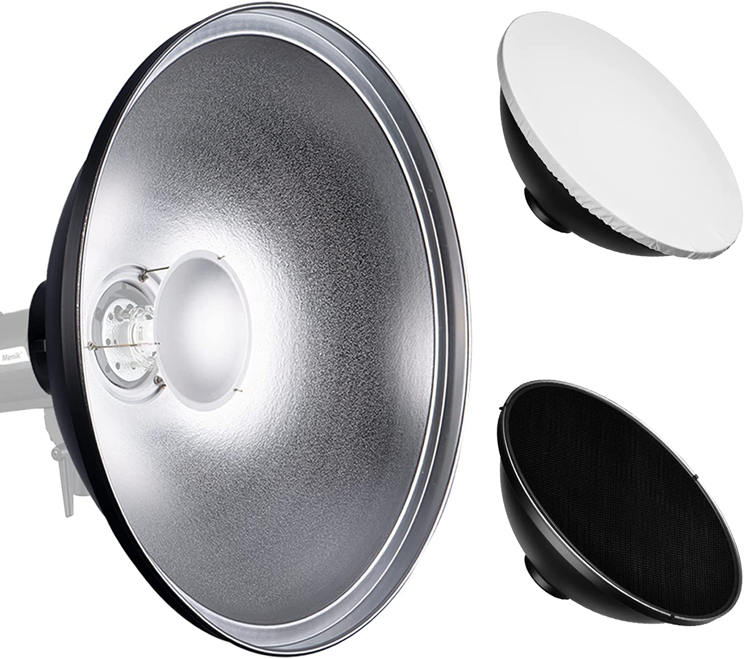 General Beauty Dish Diffuser Reflector with Grid (100)