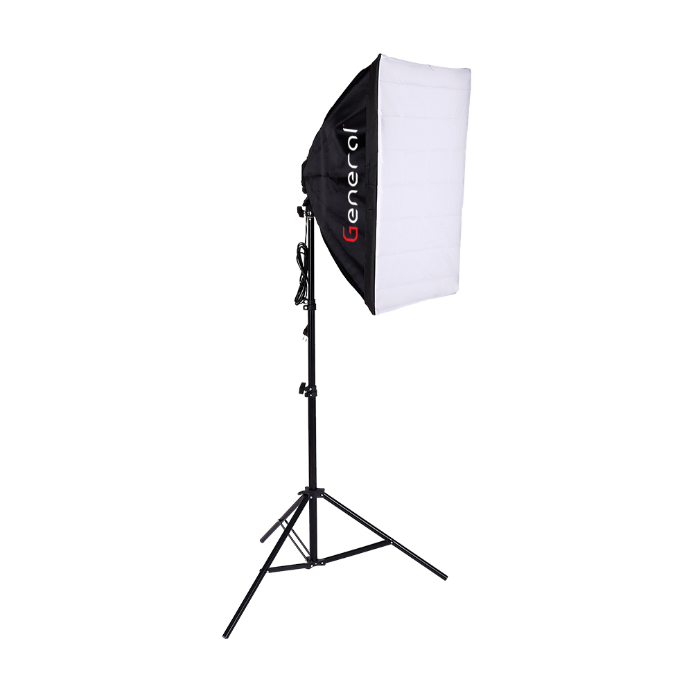 General 2 soft box with 4 lamp holder TL-4 kit