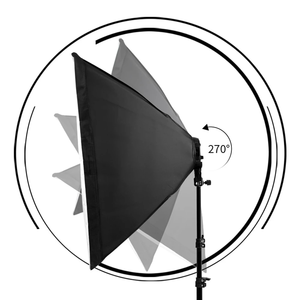 General soft box with 5 lamp holder TL-5 with stand