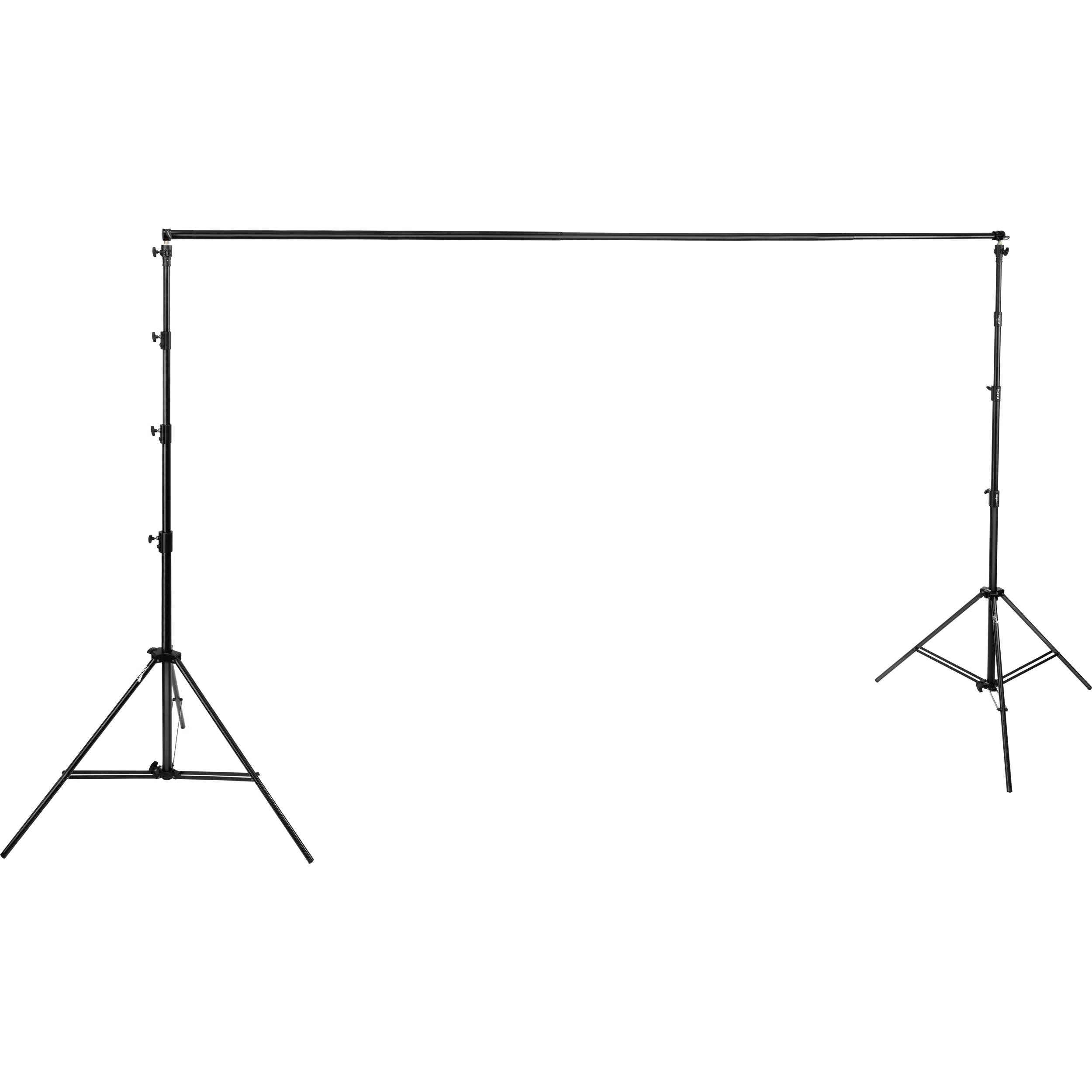 General FT-901 background Stand with clips and chroma (Black)