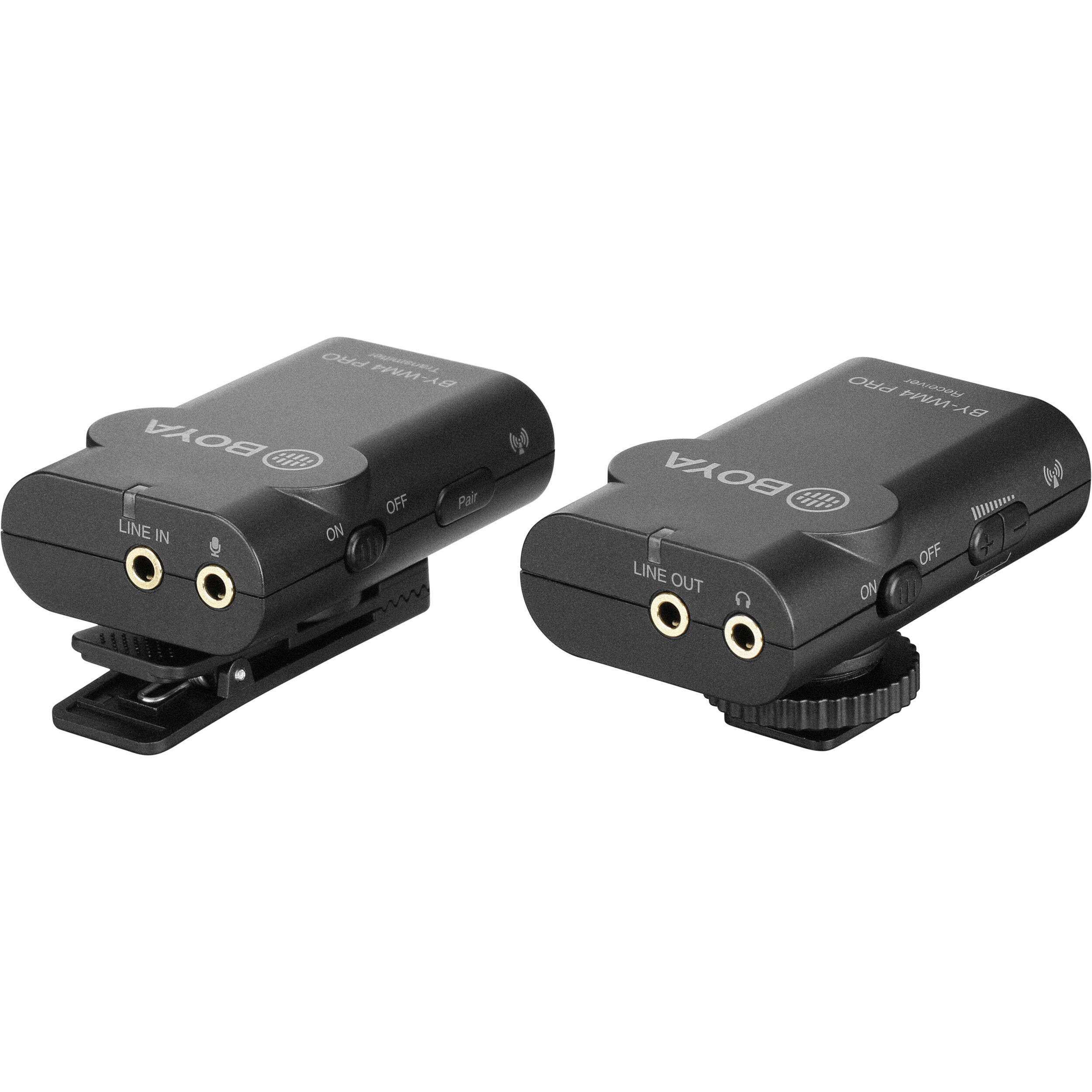 BOYA BY-WM4 PRO Digital Camera-Mount Wireless Omni Lavalier Microphone System (2.4 GHz)