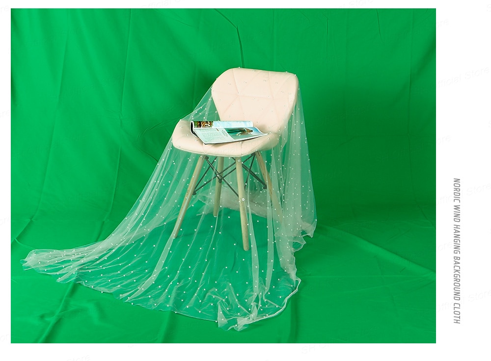 General FT-901 background Stand with clips and six chroma (black, white, green, gray, red and blue)