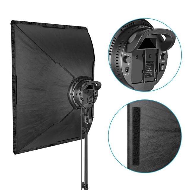 General Photo Studio Kit (2x Hed LED 100w)
