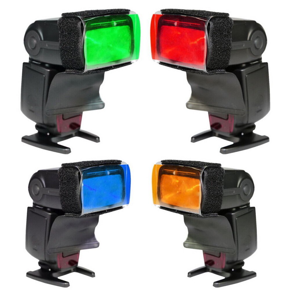 12pc Strobist Flash Color card diffuser Lighting Gel