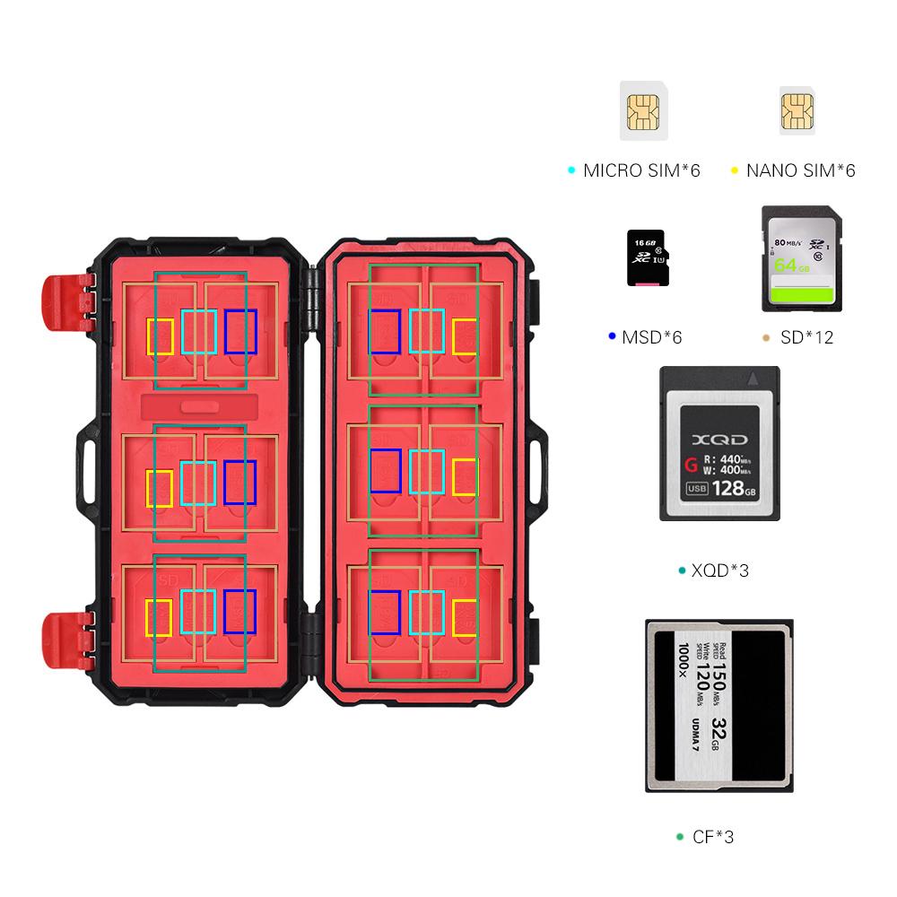 Memory Card Case Water-resistant KH-15