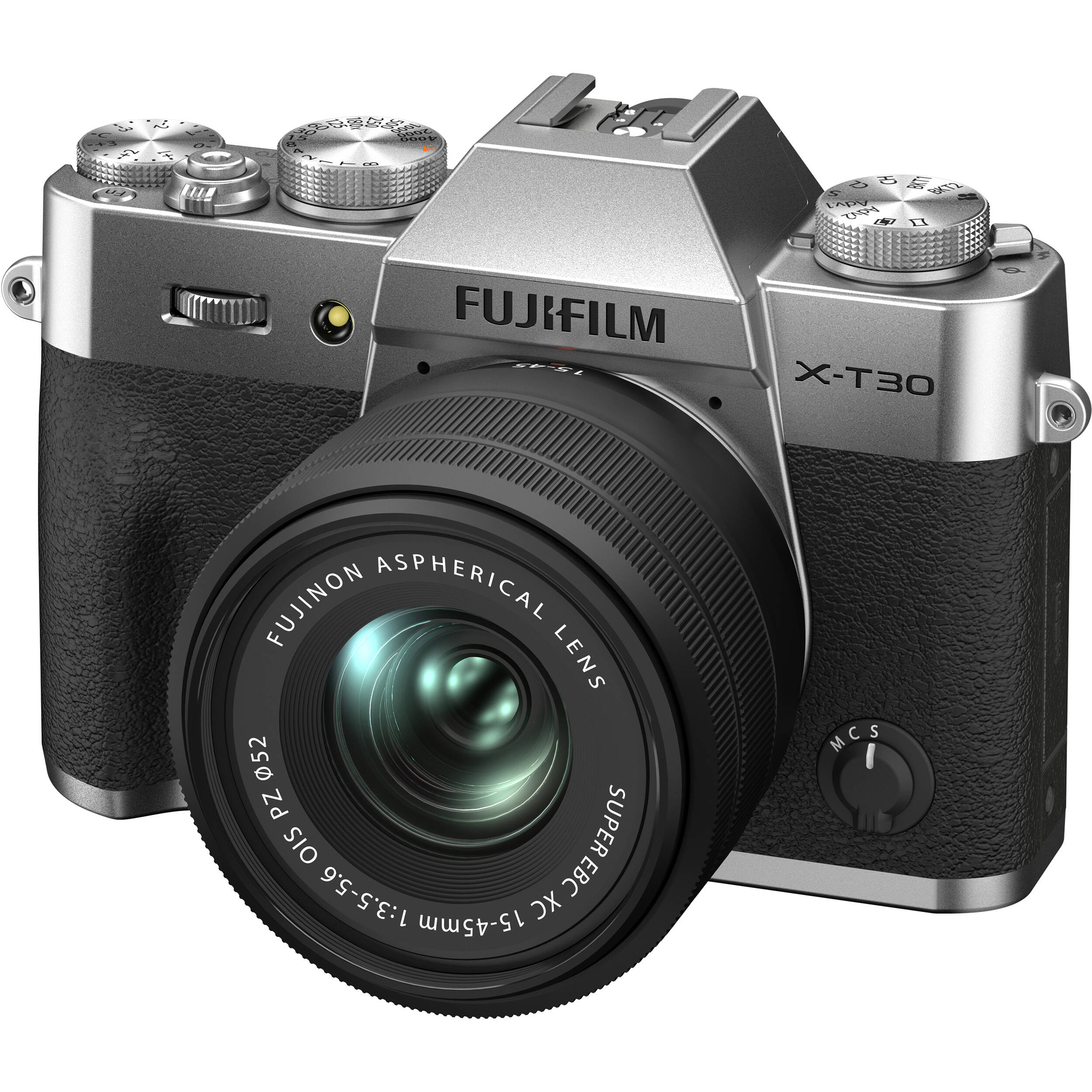 FUJIFILM X-T30 II Mirrorless Camera with 18-55mm Lens (Silver)