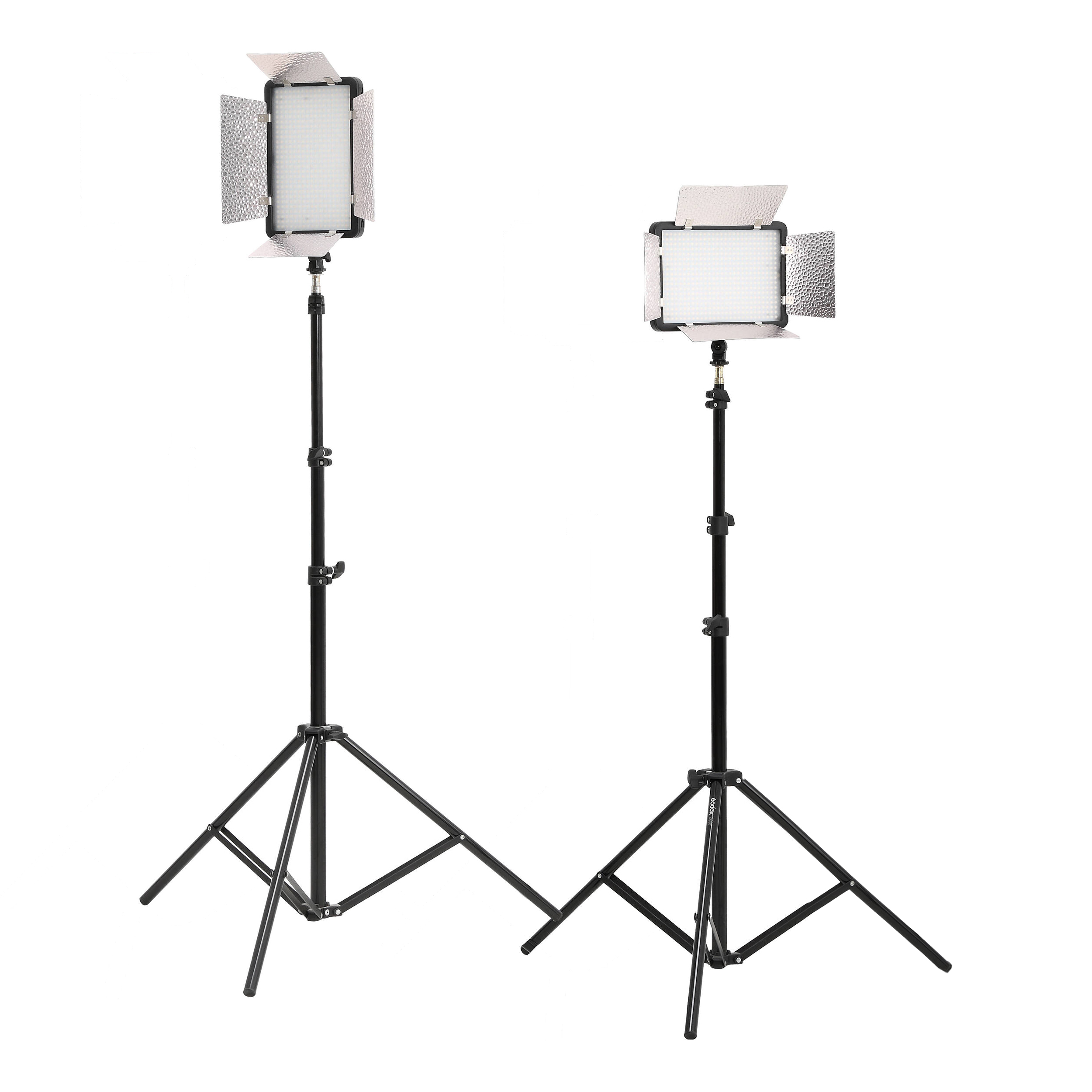 Godox LED500LR 2-Light Video Kit with stands