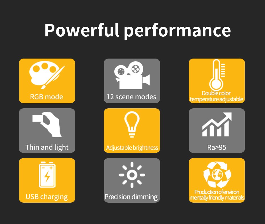 General CL-120c RGB led light
