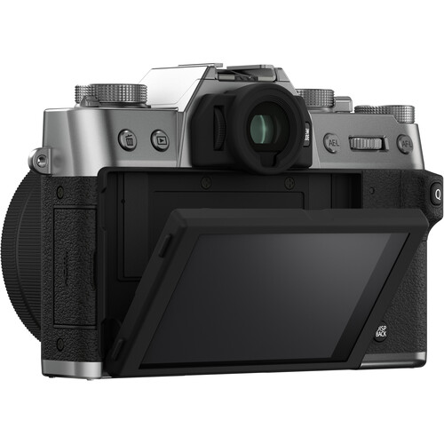 FUJIFILM X-T30 Mirrorless Camera with XC 15-45mm OIS PZ Lens (Silver)