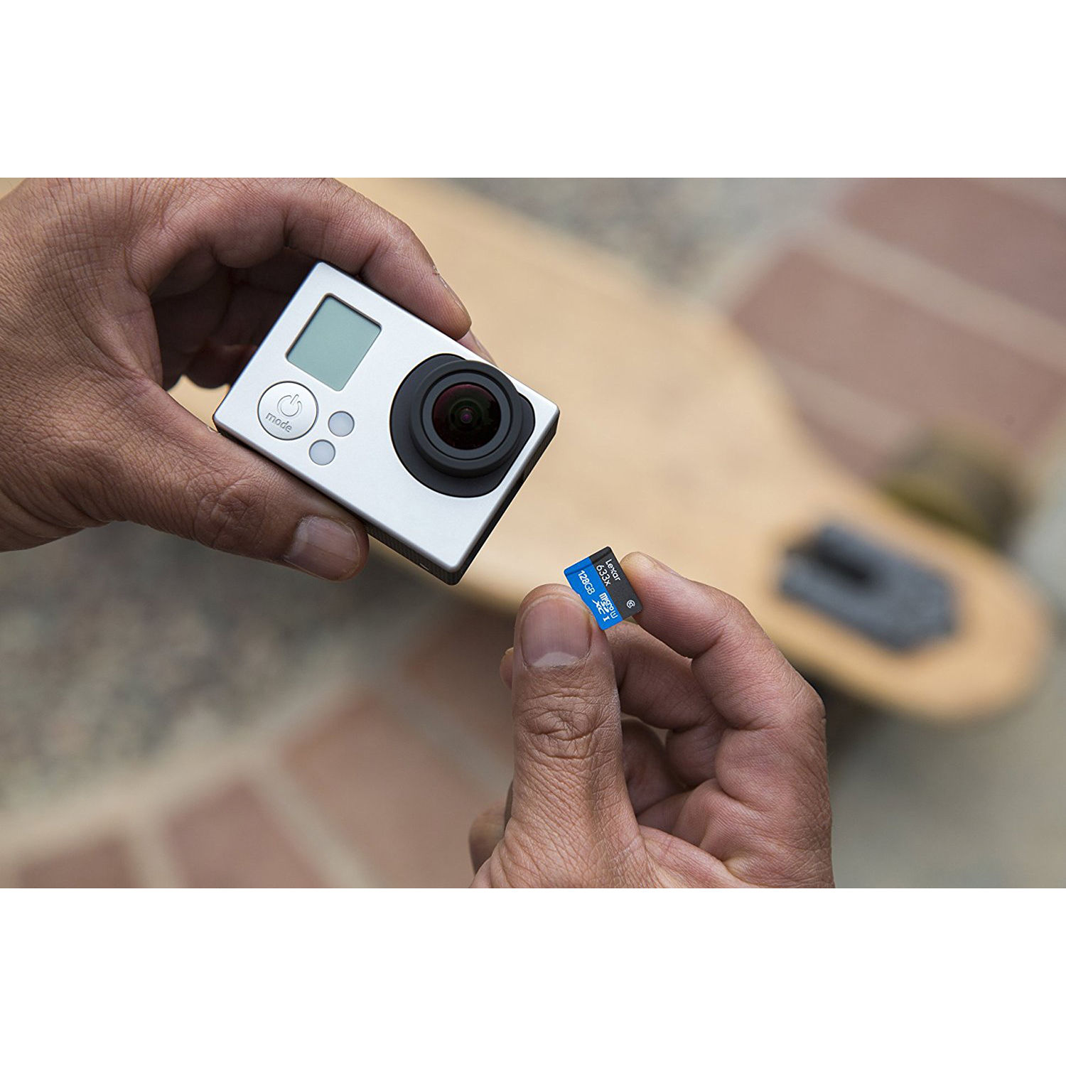 Lexar 32GB High-Performance 633x UHS-I microSDHC Memory Card with SD Adapter