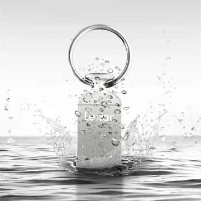 Lexar M22 64G USB 2.0 Flash Drive, Silver