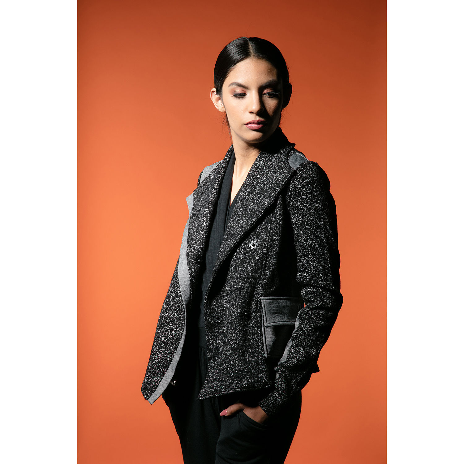 Visico Widetone Seamless Background Paper (Orange)