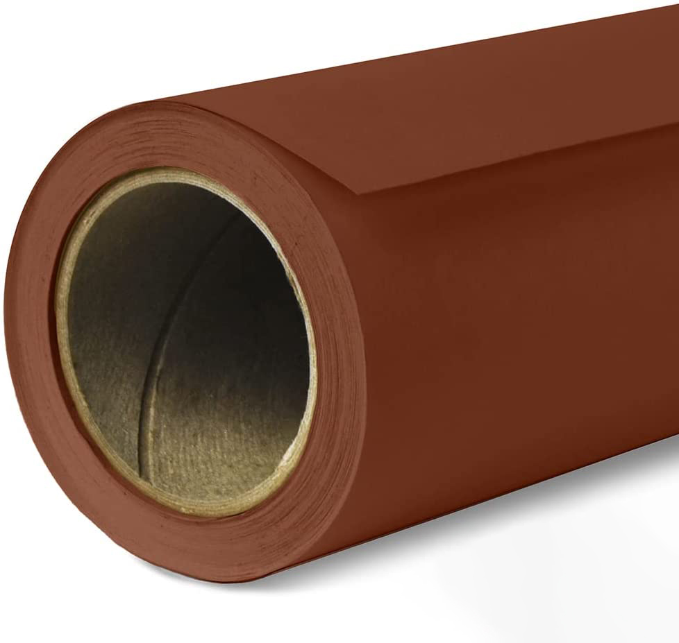 Visico Widetone Seamless Background Paper (SaddleBrown)