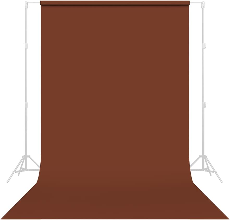 Visico Widetone Seamless Background Paper (SaddleBrown)