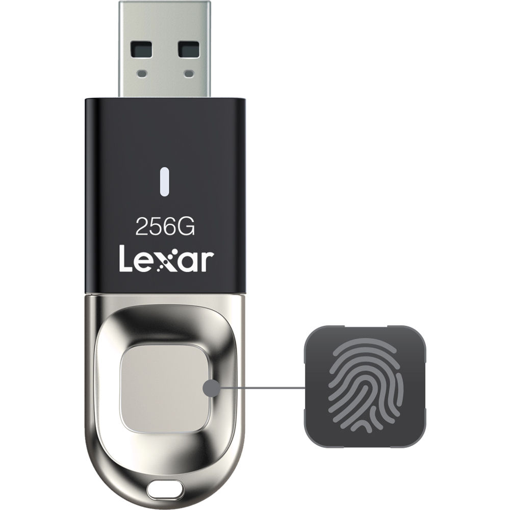 Lexar Jumpdrive Fingerprint F35 USB 3.0  256G