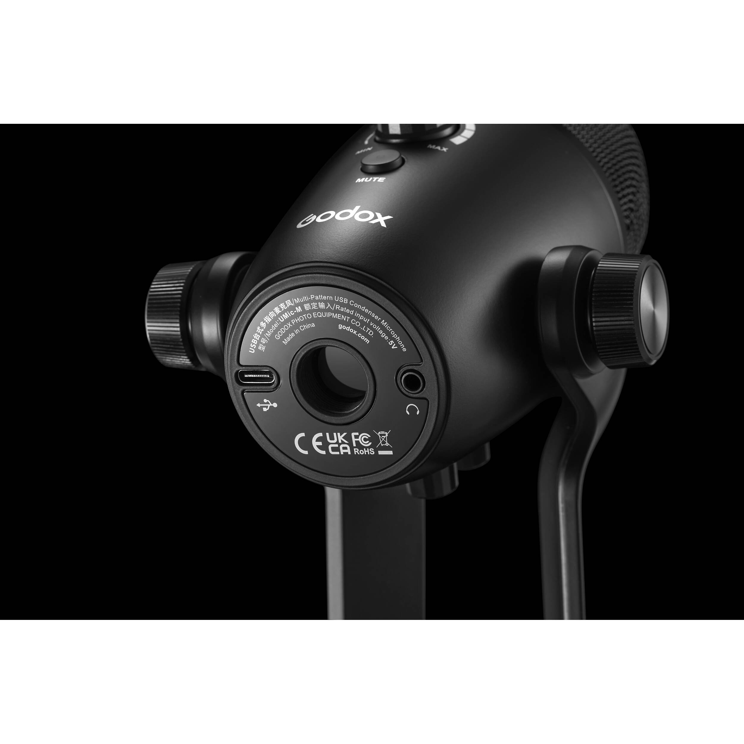 Godox UMic82 Multi-Pattern Desktop USB Condenser Microphone