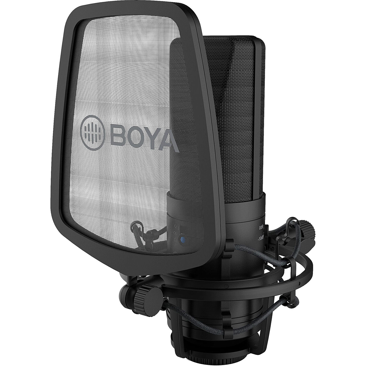 BOYA BY-M1000 Large-Diaphram Multi-Pattern Condenser Studio Microphone